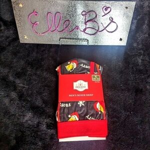 NWT Mens Boxer Brief Beer Mug Pattern XL